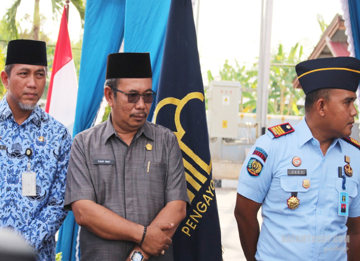 Ketua DPRD Kabupaten Karimun, M. Yusup Sirat saat menghadiri acara zone WBB dan WBK